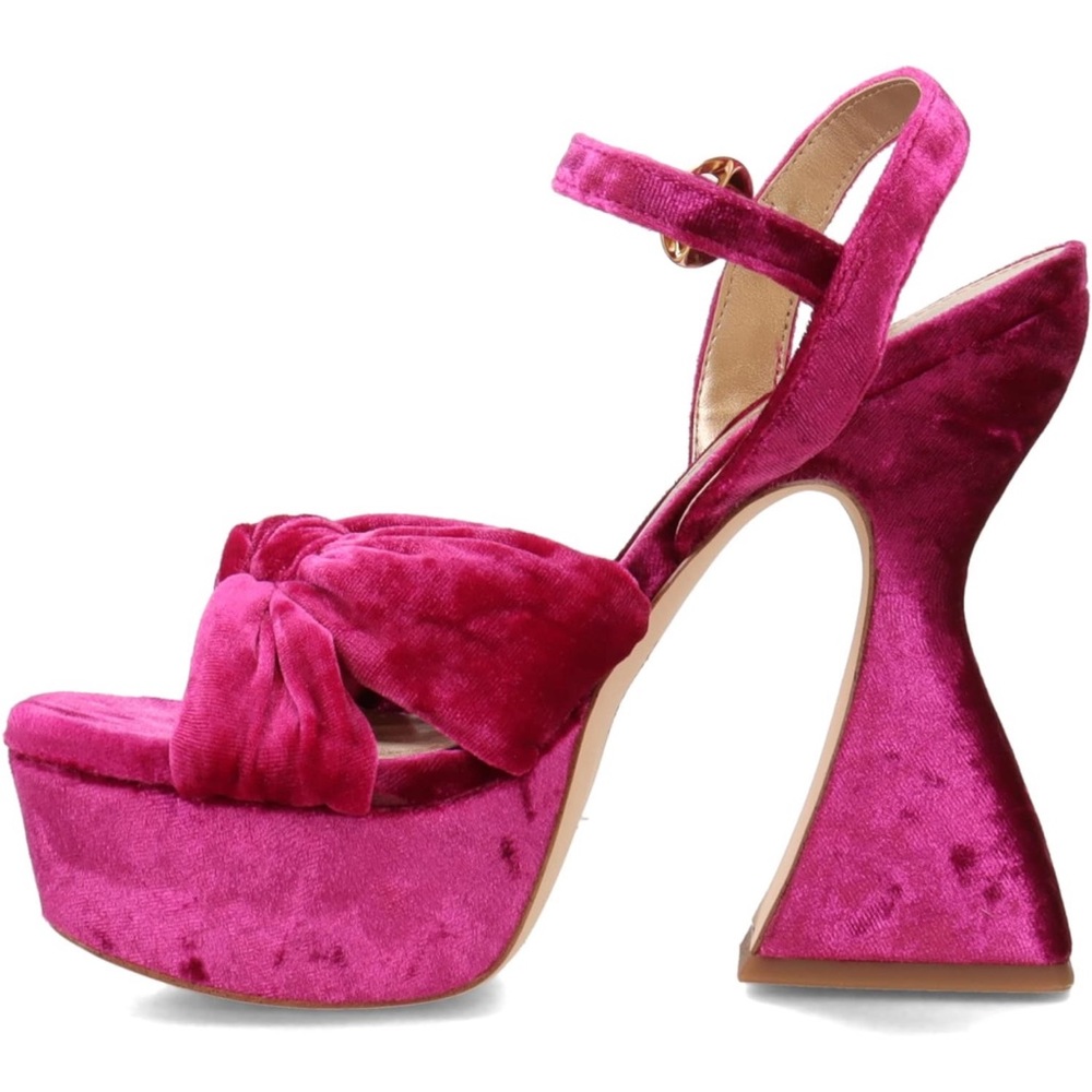 NEW Circus NY by Sam Edelman Women's Audrea Platform Sandal Dark Matrix Magenta